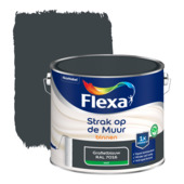 Flexa Strak op de Muur muurverf Grafietblauw/RAL7016 2,5 liter