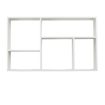 WOOOD letterbak Meike 100x60x18 cm grenen gelakt wit