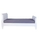 WOOOD bed Joy grenen wit gelakt 99x95x222 cm