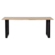 WOOOD Tablo eettafel eiken met U-poot 180x90 cm