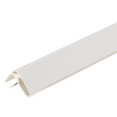 Dumapan XS hoekprofiel wit PVC 260cm