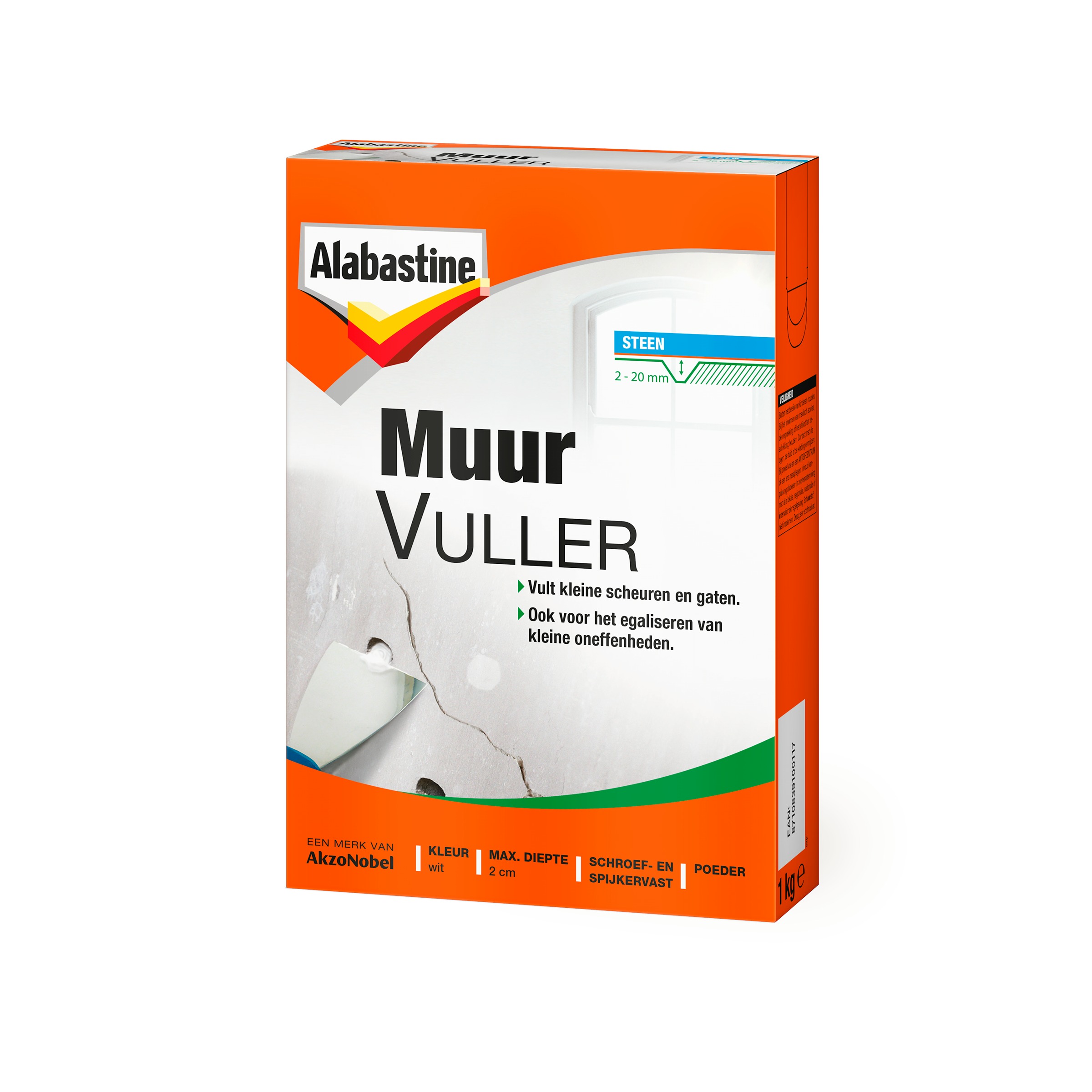 Alabastine Muurvuller 1 Kilogram alabastine kopen in de aanbieding