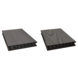 Duofuse terrasplank HKC Wenge brown 300 x 16,2 x 2,8 cm
