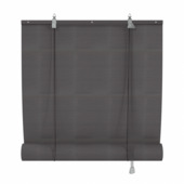KARWEI bamboe roll-up lichtdoorlatend zwart (kleurnr. 1033) 150x180 cm (bxh)