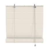 KARWEI bamboe roll-up lichtdoorlatend wit (kleurnr. 1025) 120x180 cm (bxh)