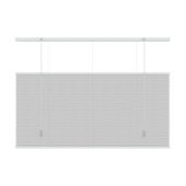 KARWEI enkel plisségordijn lichtdoorlatend wit (kleurnr. 6010) 100x180 cm (bxh)