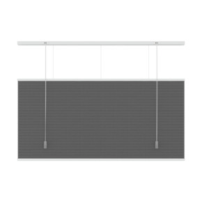 KARWEI dubbel plisségordijn verduisterend antraciet (kleurnr. 6013) 100x180 cm (bxh)