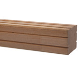 Karwei Tuinpaal vierkant Azobe hardhout ca. 65 x 65 cm lengte ca. 270 cm aanbieding