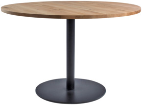 Eettafel Merlijn rond eiken 120 cm