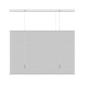 KARWEI enkel plisségordijn lichtdoorlatend wit (kleurnr. 6010) 80x220 cm (bxh)