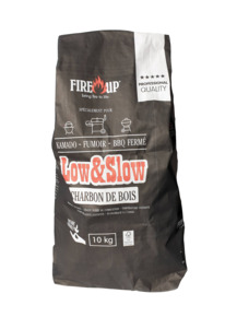 Fire-Up low & slow houtskool FCS 10 kg