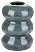 Vaas keramiek groen 10 cm