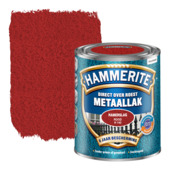 Hammerite Direct over Roest metaallak hamerslag rood 750 ml