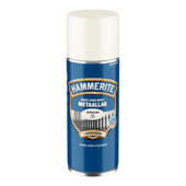 Hammerite metaallak spuitlbus hoogglans wit 400 ml