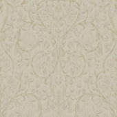 vtwonen vliesbehang Classic curl light grey (dessin 118157)