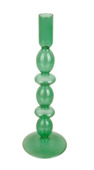 Kandelaar Glas 27cm assorti