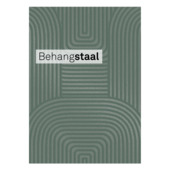 Behangstaal vliesbehang Geo groen (dessin 118136)