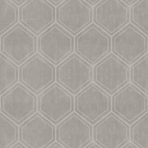 Vliesbehang Hexagon zand (dessin 118148)