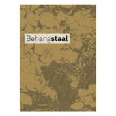 Behangstaal vliesbehang Arts & Craft oker (dessin 118126)