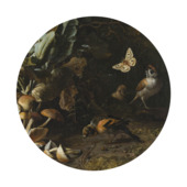 Ronde muursticker Nature (dessin 119177)