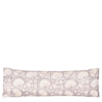 Kussen Bloemen grijs 80 x 25 cm