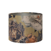 Lampenkap velours barok bloem Ø20x15cm