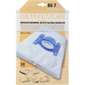 Kleenair stofzuigerzak Bosch/Siemens BS-7 5 stuks + 1 filter