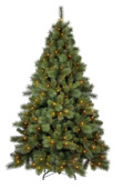 Christmas Goods kunstkerstboom Val Thorens 210 cm inclusief LED verlichting