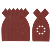 Irwin schuurvel voor B+D Multischuurmachine zelfklevend K80, 5 stuks