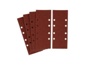 Irwin schuurvel 230 x 93 mm K40 voor klembevestiging, met perforatie voor  Bosch, Skil, Gamma, Makita, Metabo, 5 stuks.