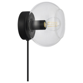 KARWEI wandspot Ferry E14 zwart