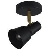 KARWEI opbouwspot Ferdi E14 zwart