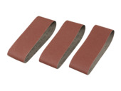 Irwin schuurband 75 x 533 mm K100 voor bandschuurmachines van bijv. Bosch en LUX, 3 stuks
