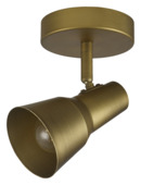 KARWEI opbouwspot Ferde E14 messing