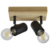 KARWEI duobalk Dani E27 zwart