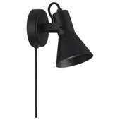 KARWEI wandspot Mare GU10 zwart