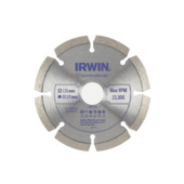 Irwin diamantschijf voor haakse slijper Ø115 mm. Voor steen.