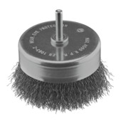 Irwin komstaaldraadborstel Ø80 mm voor (accu)boormachine. Metaal grof.