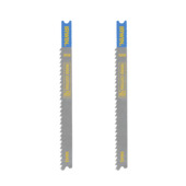 Irwin Pro decoupeerzaagblad U-aansluiting voor laminaat / spaanplaat - 2 stuks