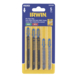 Irwin decoupeerzaagbladenset T-aansluiting (3 x hout / 2 x metaal) - 5-delig