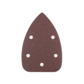 Irwin schuurvel voor de OK handpalmschuurmachine, zelfklevend K80, 5 stuks