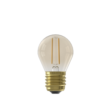 Calex LED kogel gold E27 (grote) fitting 3.5W 200 lumen dimbaar