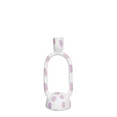 Kandelaar off white - l8xb7xh20cm
