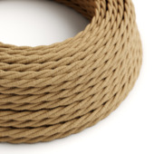 Snoer gedraaid jute per cm