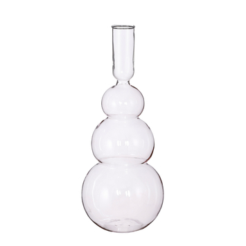 Nisa vaasje lichtpaars h25,5xd10,5 cm