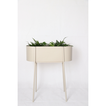 Ruïneren Hoogland bevolking Pot op standaard taupe - l58xb24,5xh66cm kopen? bloempotten-plantenbakken |  Karwei