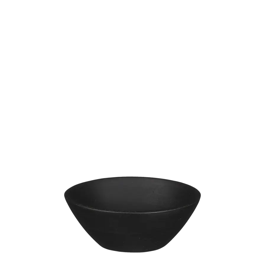 Tomar schaal zwart - h4,5xd11,5cm