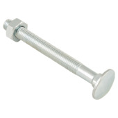 Slotbouten m10x100mm galv 2st