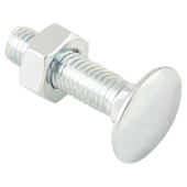 Slotbouten m10x40mm galv 2st