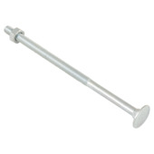 Slotbouten m6x120mm galv 2st